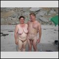 My Wife and I at Blacks Beach