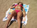 Lorena in spiaggia