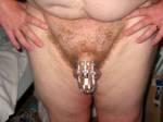 sissy caged before he started shaving