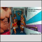 girls check new gym