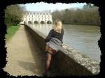 Un gros cul qu'elle exposait dans le parc de Chenonceau