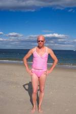 Jess at Gunnison Beach in Sandy Hook NJ