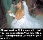 paying for the reception