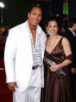 The Rock and wife